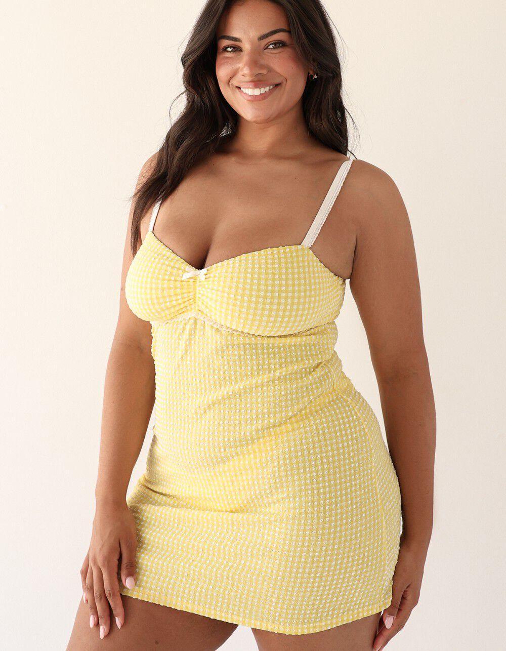 DIPPIN' DAISY'S Nicola Dress - YELLOW Product Image