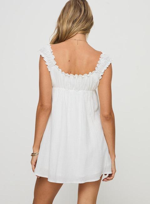 Wittek Mini Dress White Product Image