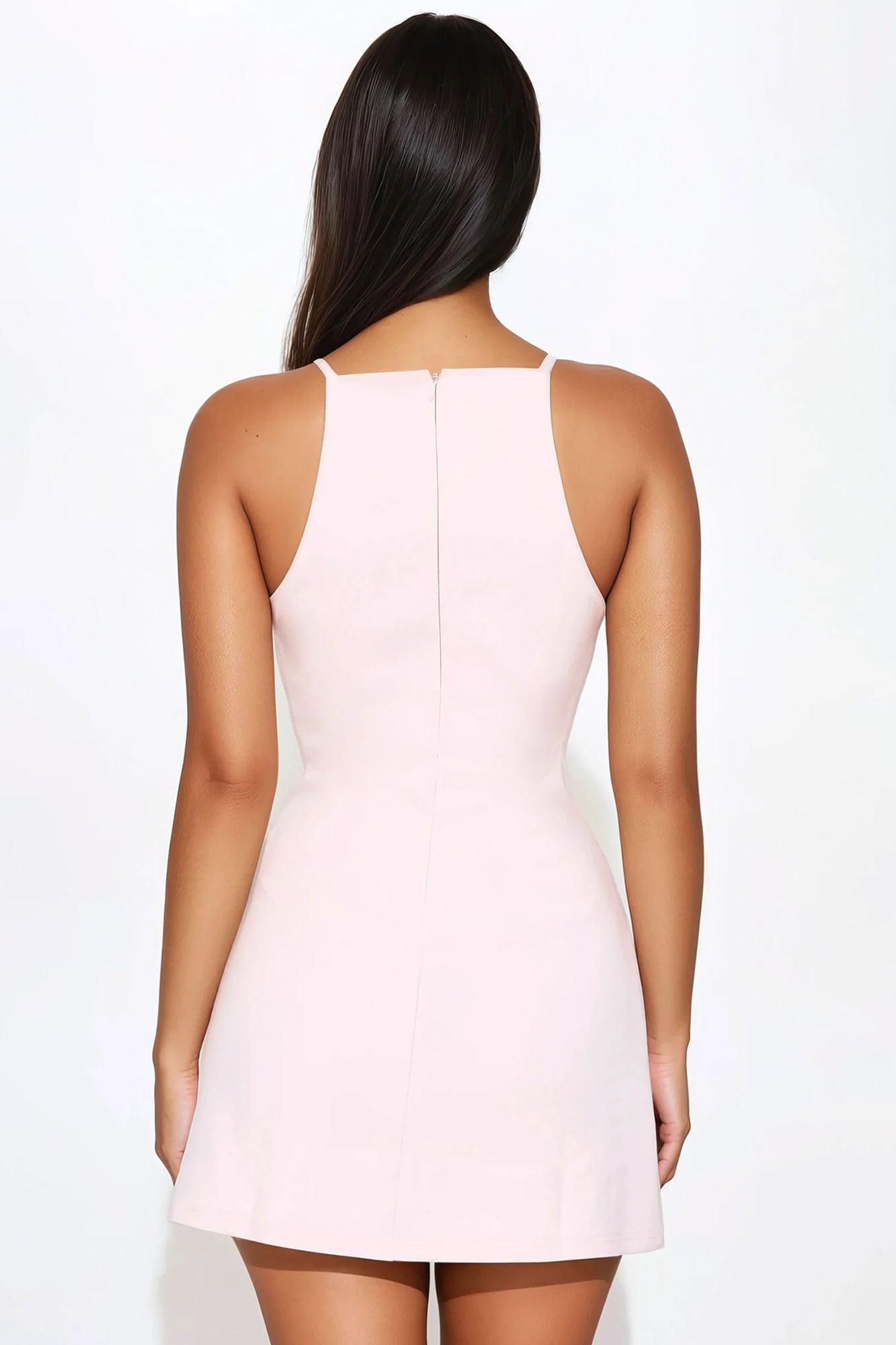 Beautiful Day Bow Mini Dress - Pink Product Image
