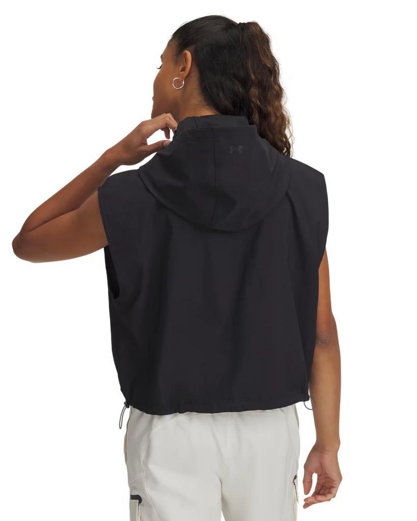 UA Unstoppable Utility Womens Sleeveless Hoodie Product Image