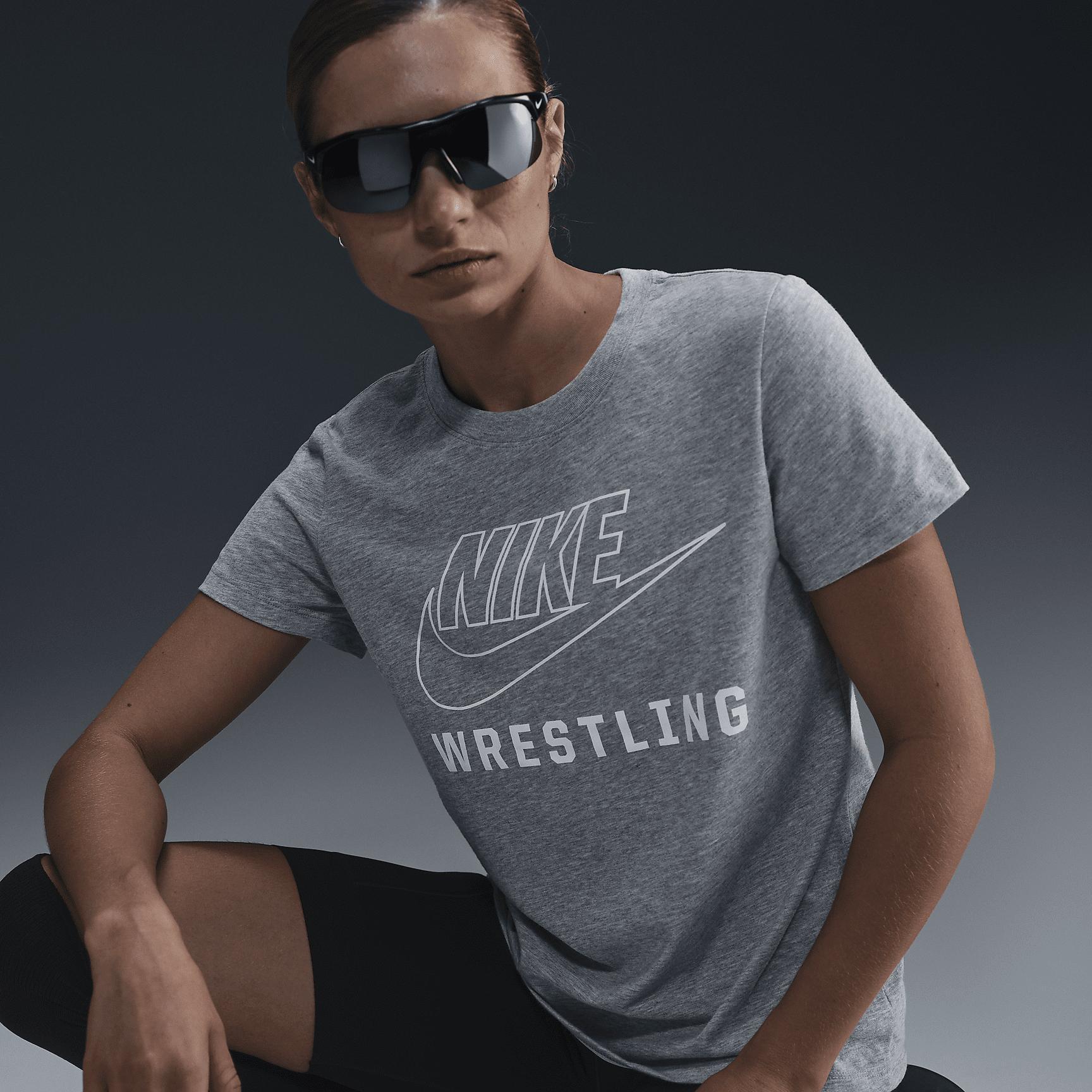 Nike Women's Swoosh Wrestling T-Shirt Product Image