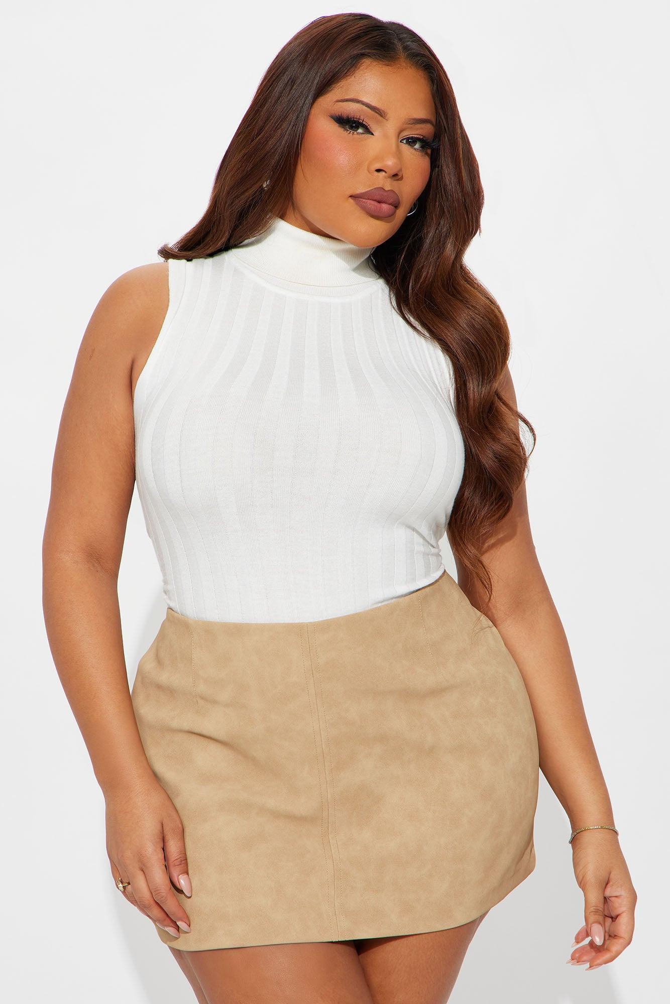 Your Best Friend Pullover Sweater Top - Off White Product Image