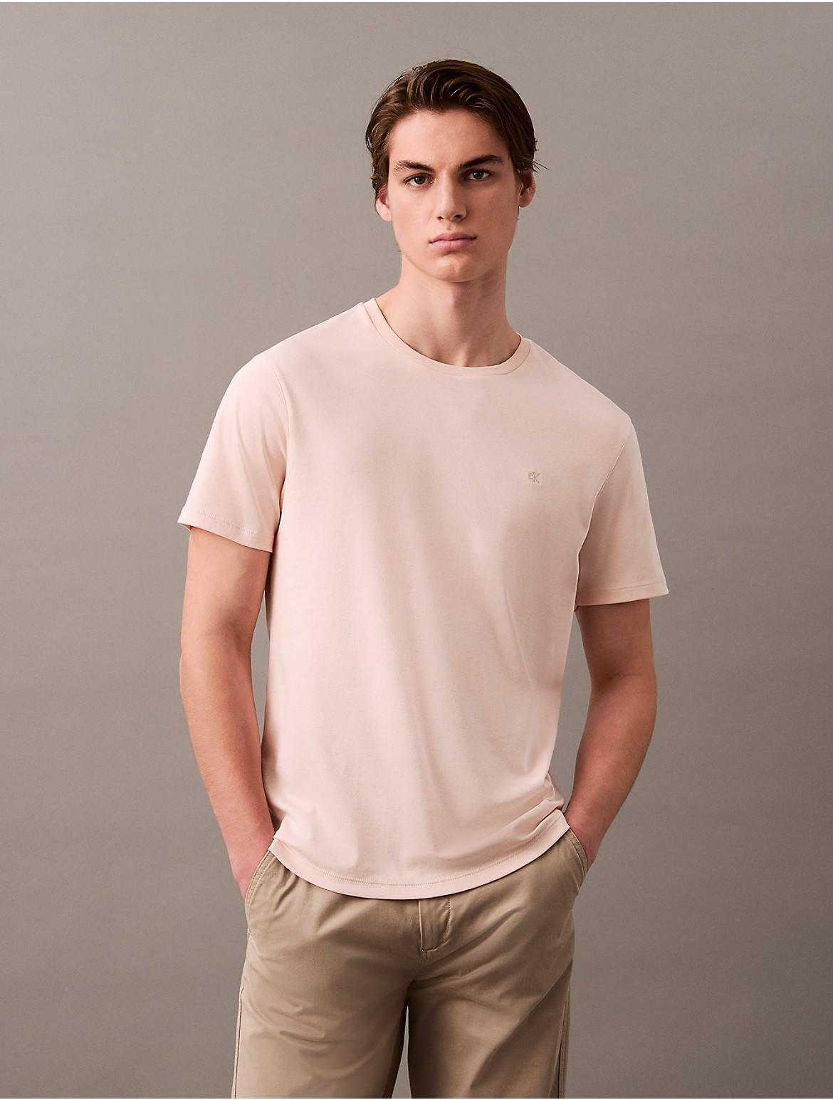 Calvin Klein Men's Supima Cotton Crewneck T-Shirt - Grey - L Product Image