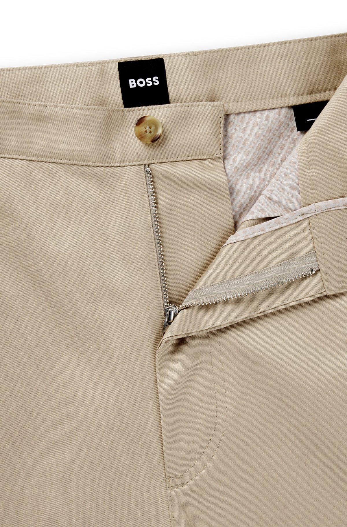 Relaxed-fit trousers in cotton twill Product Image