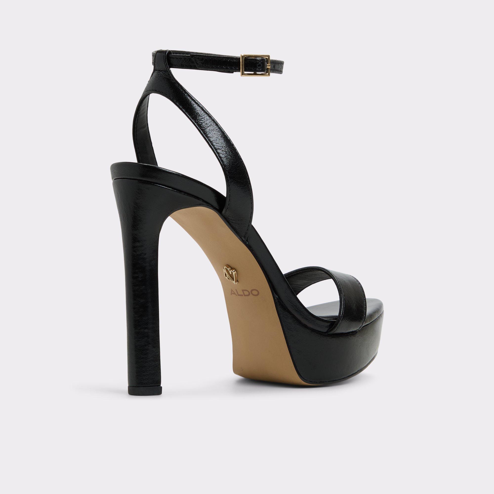 Portside Black Women's Platform Sandals | ALDO US Product Image