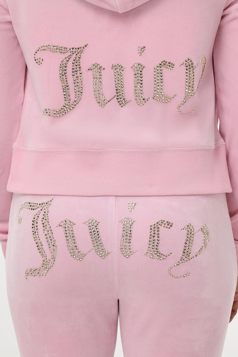 OG Big Bling Velour Hoodie Product Image