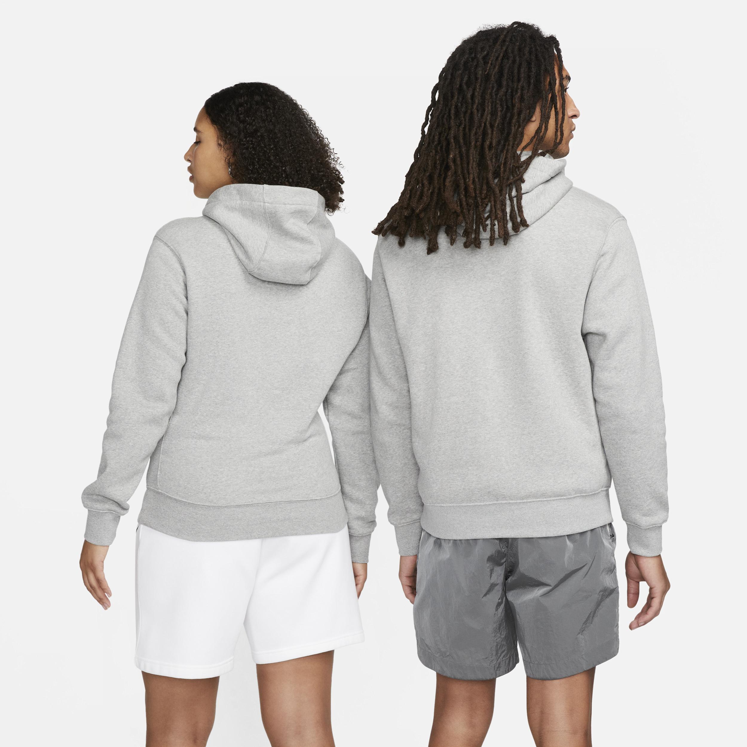 Mens Nike Sportswear Club Fleece Pullover Hoodie Dark Gray Grey Product Image