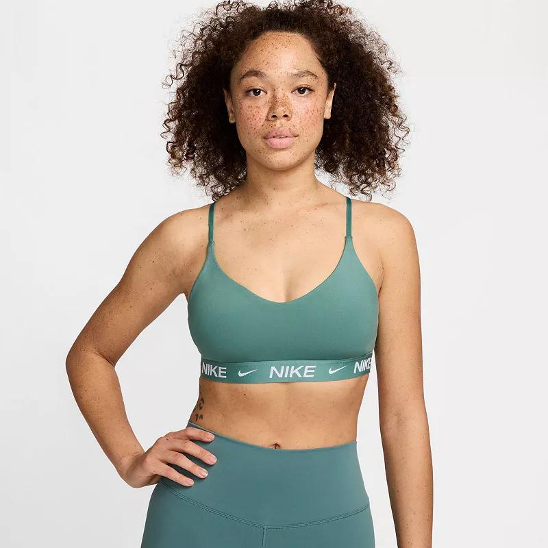 Nike Indy Light Support Padded Sports Bra, Women's, Size: XXL, Armory Blue Product Image