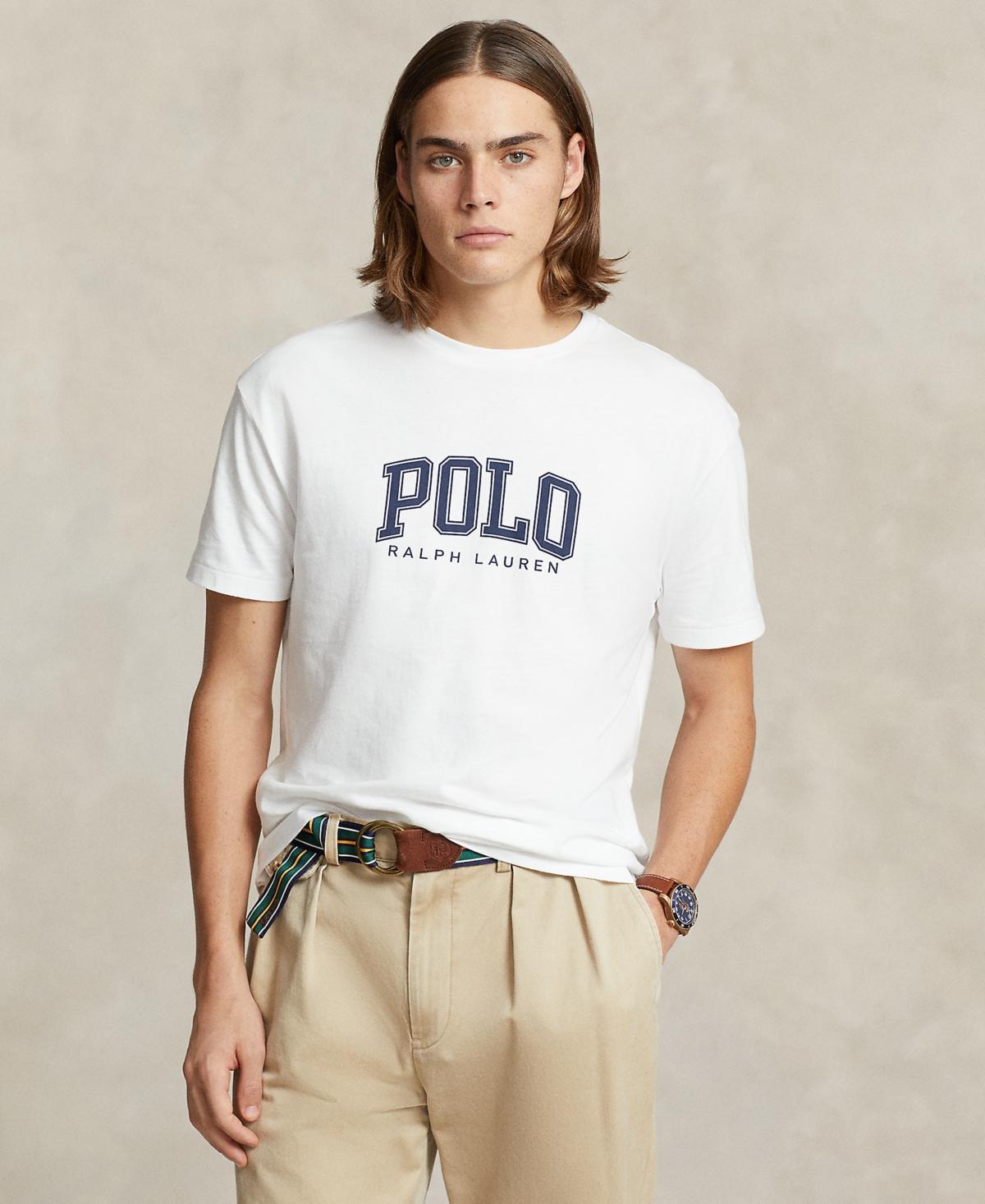 Mens Polo Jersey Short-Sleeve T-Shirt Product Image
