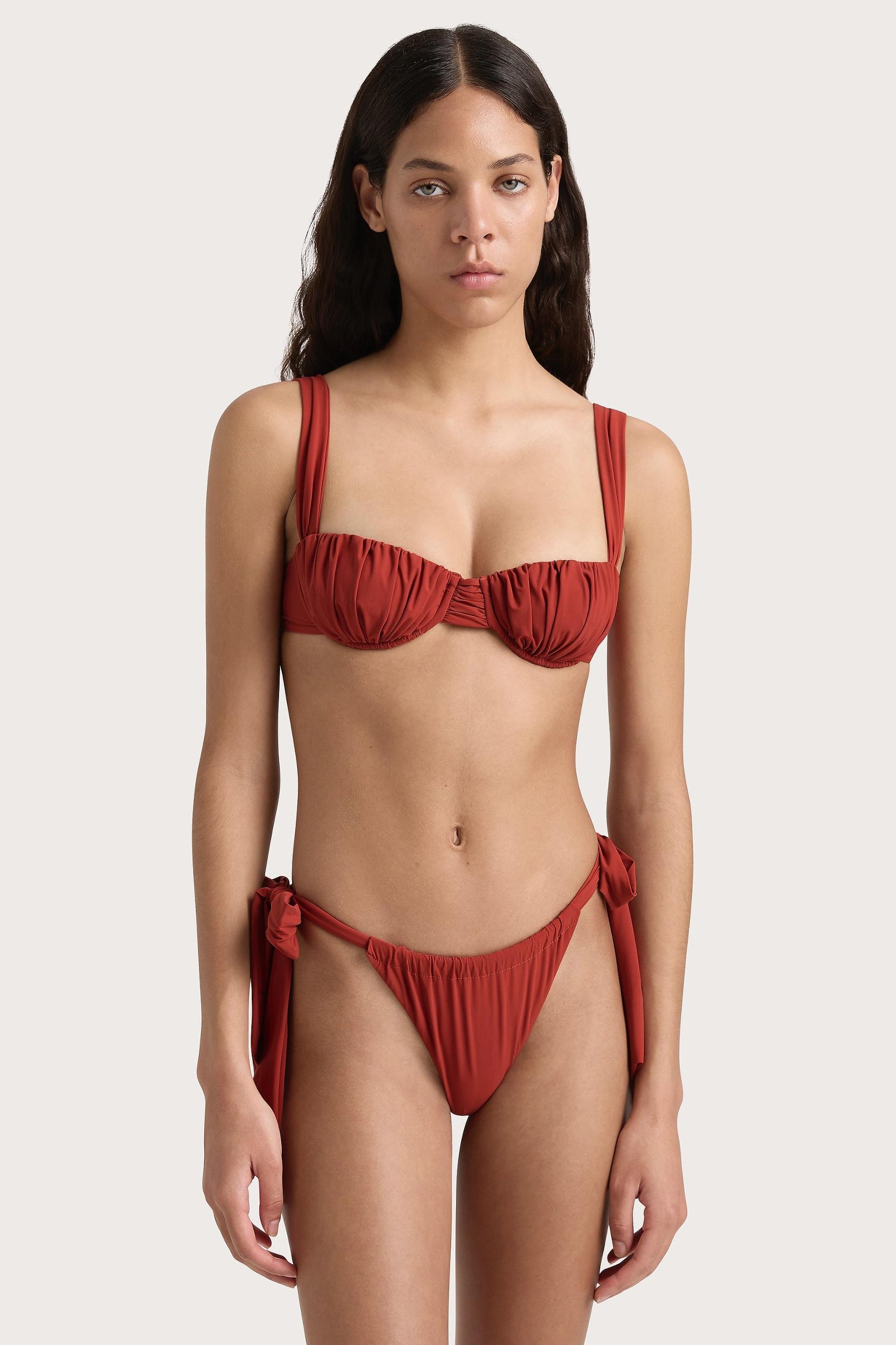 Costa Bikini Bottoms Garnet - Final Sale Product Image