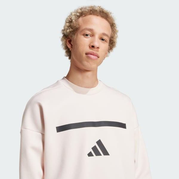 adidas New adidas Z.N.E. Sweatshirt Black XL Mens Product Image