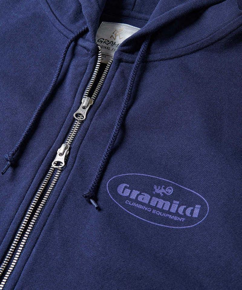 Climbing Equipment Zip Hooded Sweatshirt Product Image