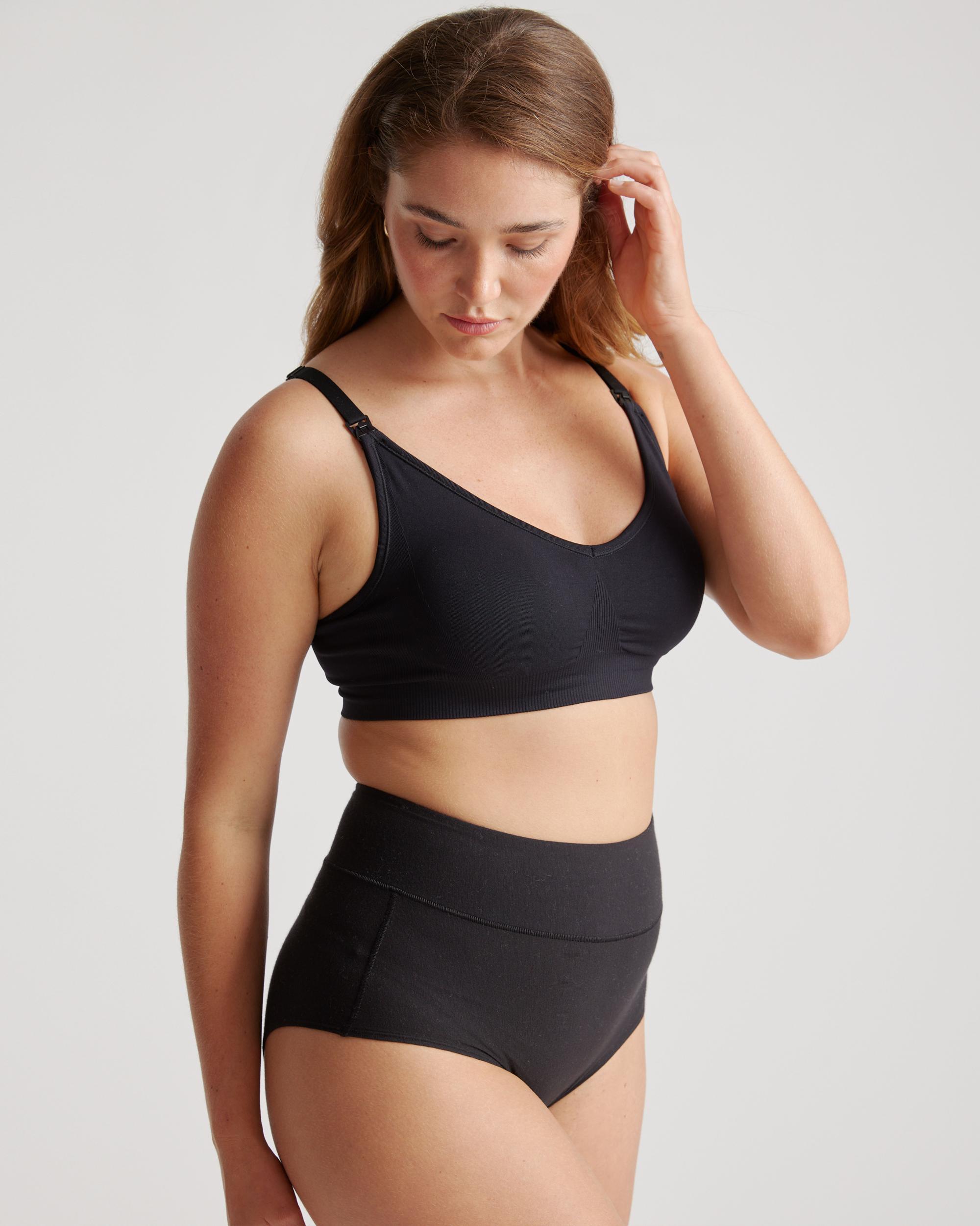 Quince | Women's Seamless Nursing Bra Size XS, Nylon/Spandex Product Image