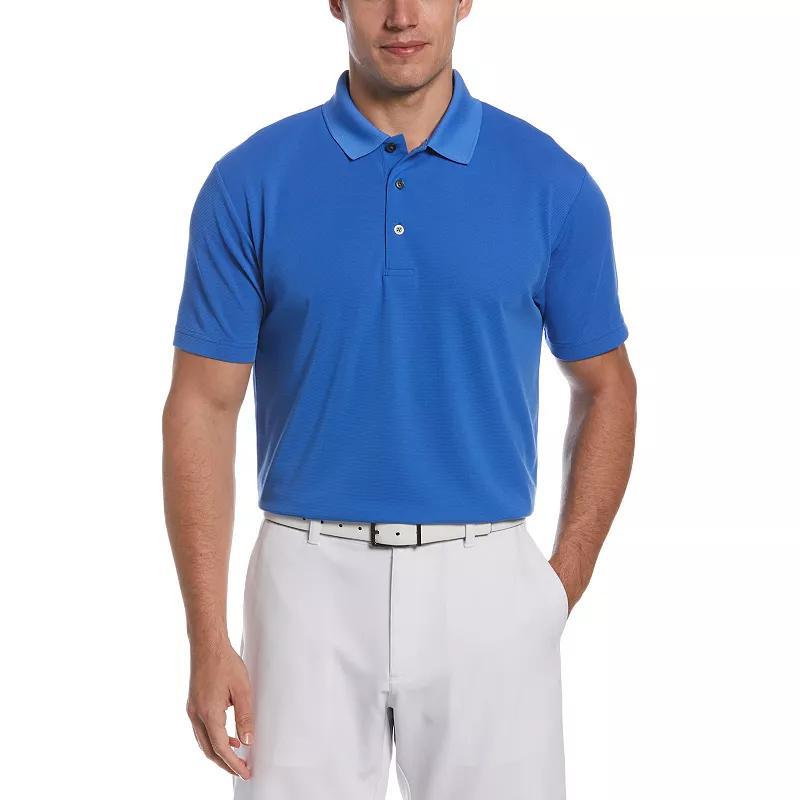 Big & Tall Grand Slam Short Sleeve Classic-Fit Solid Golf Polo, Men's, Size: XXL Tall, Black Product Image