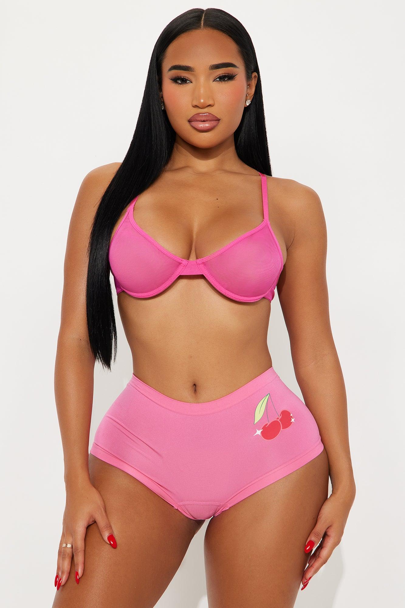Perfect Pair Seamless Boyshort panty - pink Product Image