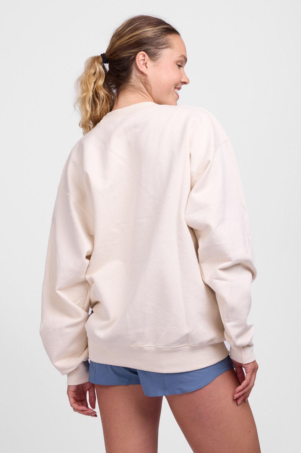 Roxanne Oversized Fleece Crewneck - Maria Female Product Image