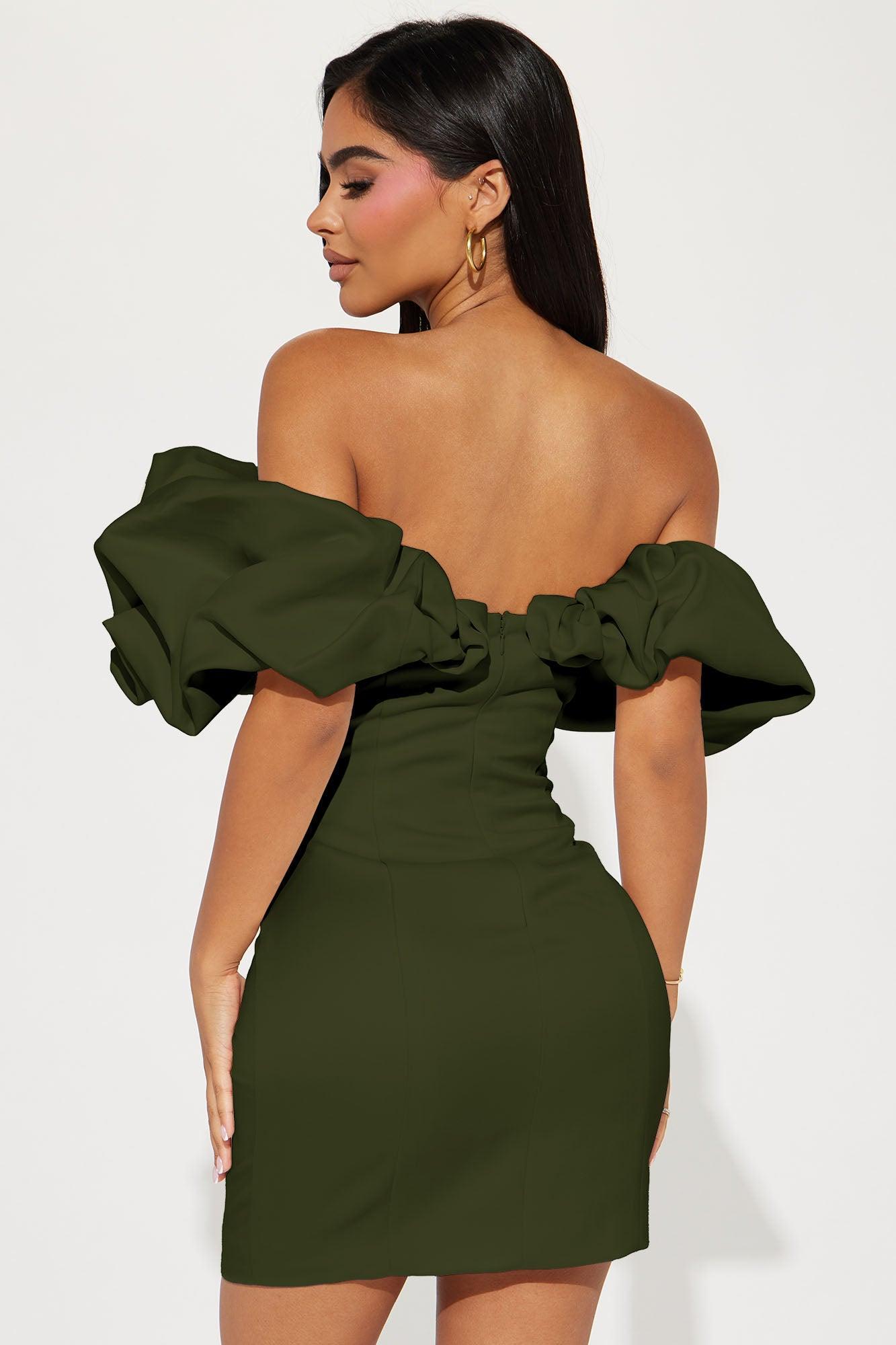 Parisian Nights Mini Dress - Wine Product Image