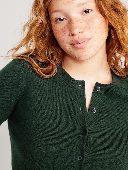 SoSoft Crop Cardigan Sweater Product Image