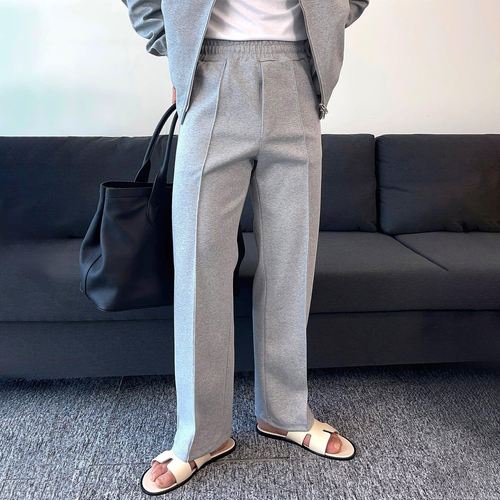 RT No. 12512 ZIP-UP & STRAIGHT SWEATPANTS Product Image