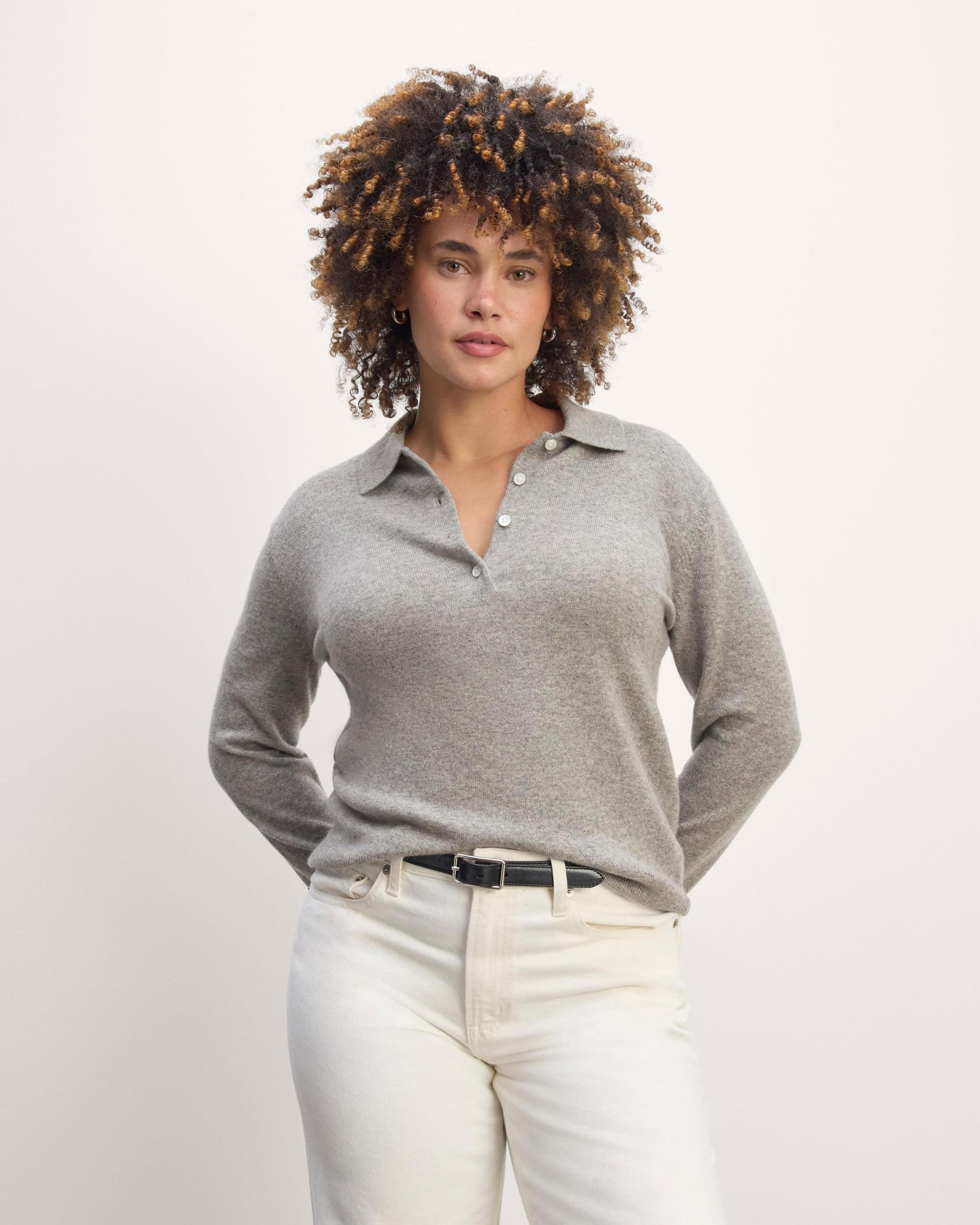 The Classic Polo in Cashmere Product Image