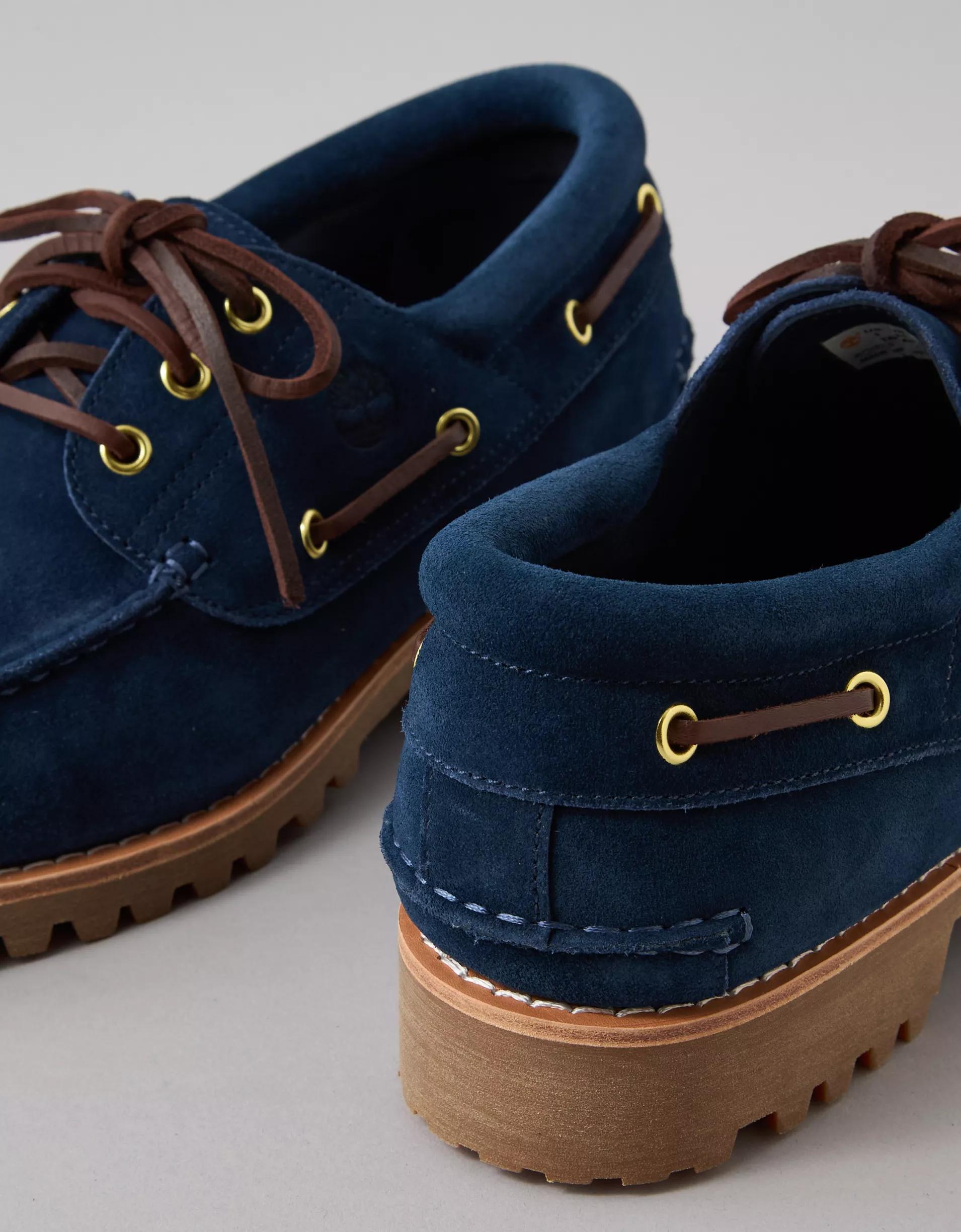 Timberland x AE Indigo Suede Boat Shoe Product Image