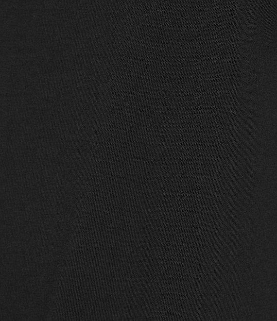 Le' AL.X Organic Cotton Knit Crew Neck Short Sleeve Tee Shirt Product Image