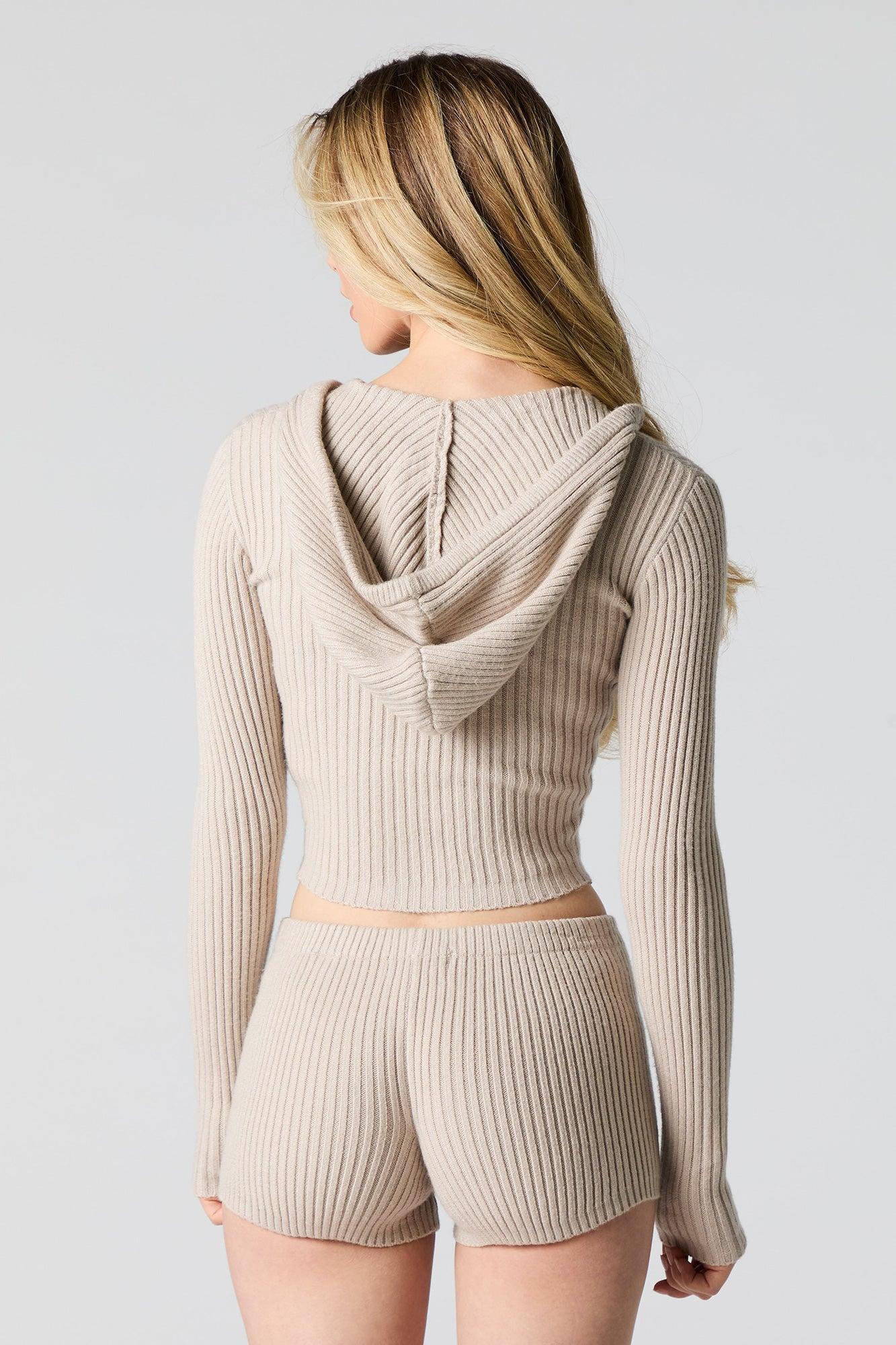 Ribbed Knit Shortie Female Product Image