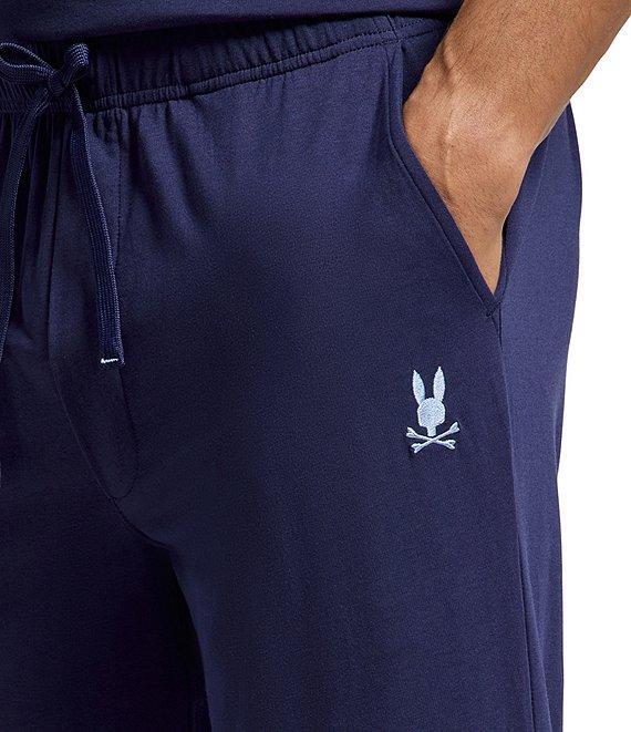 Psycho Bunny Jersey Lounge Embroidered Bunny Lounge Pants Product Image