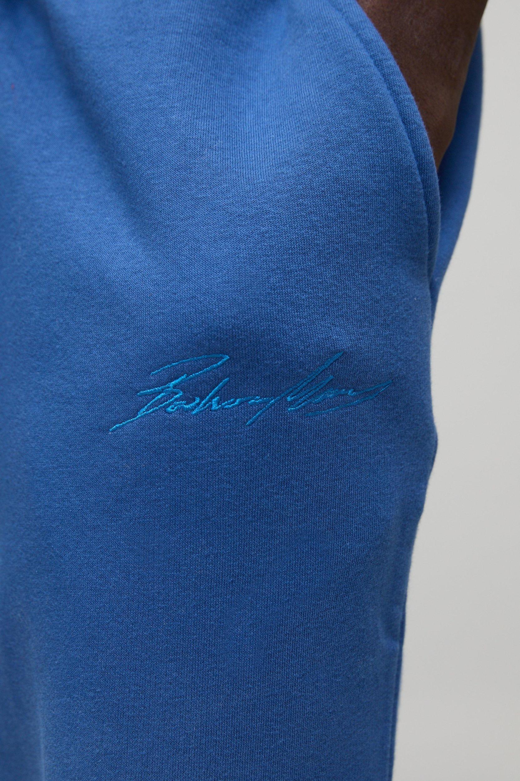 Extreme Wide Leg Man Spray Wash Sweatpants | boohooMAN USA Product Image