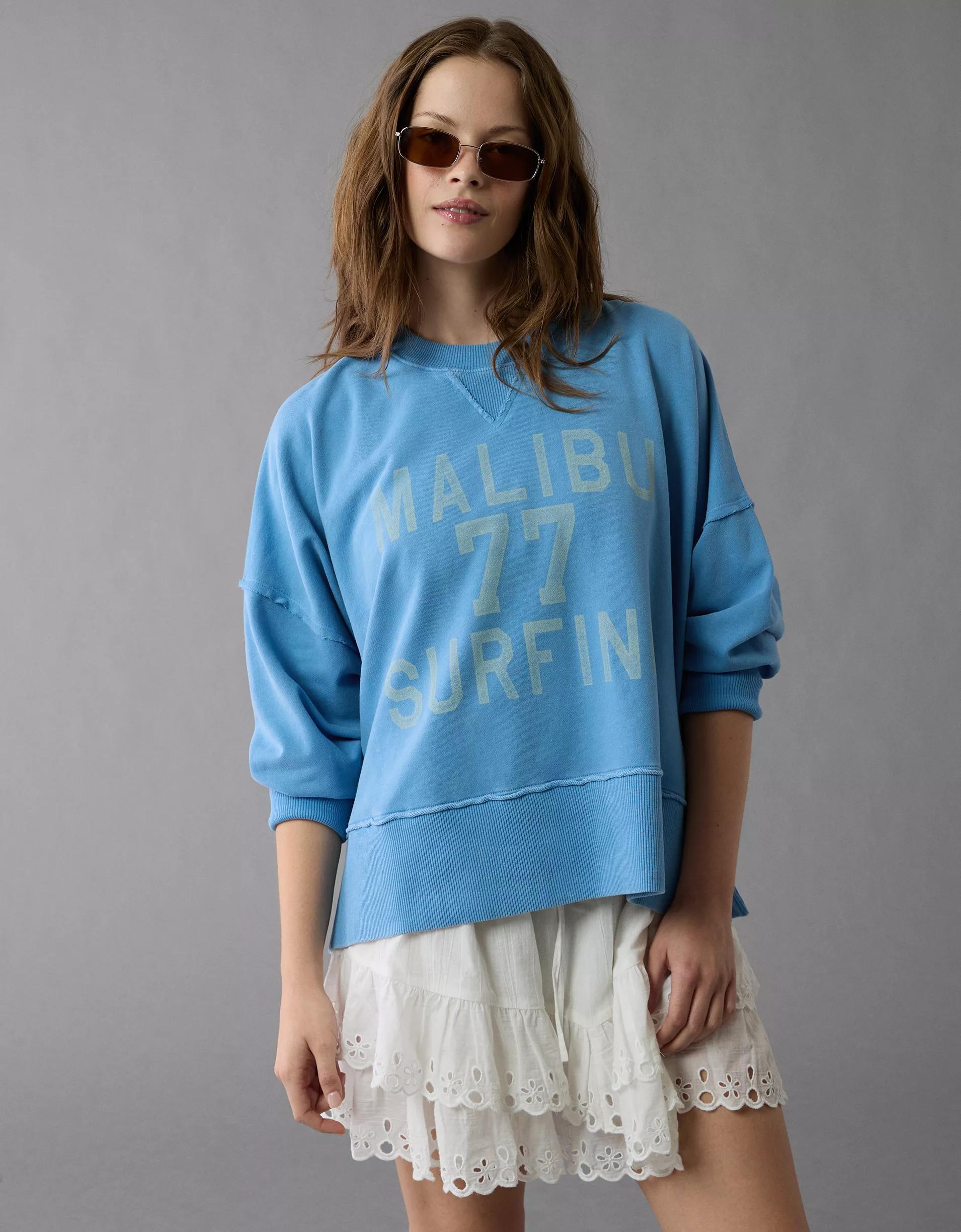 AE Big Hug Crew Neck Sweatshirt Product Image