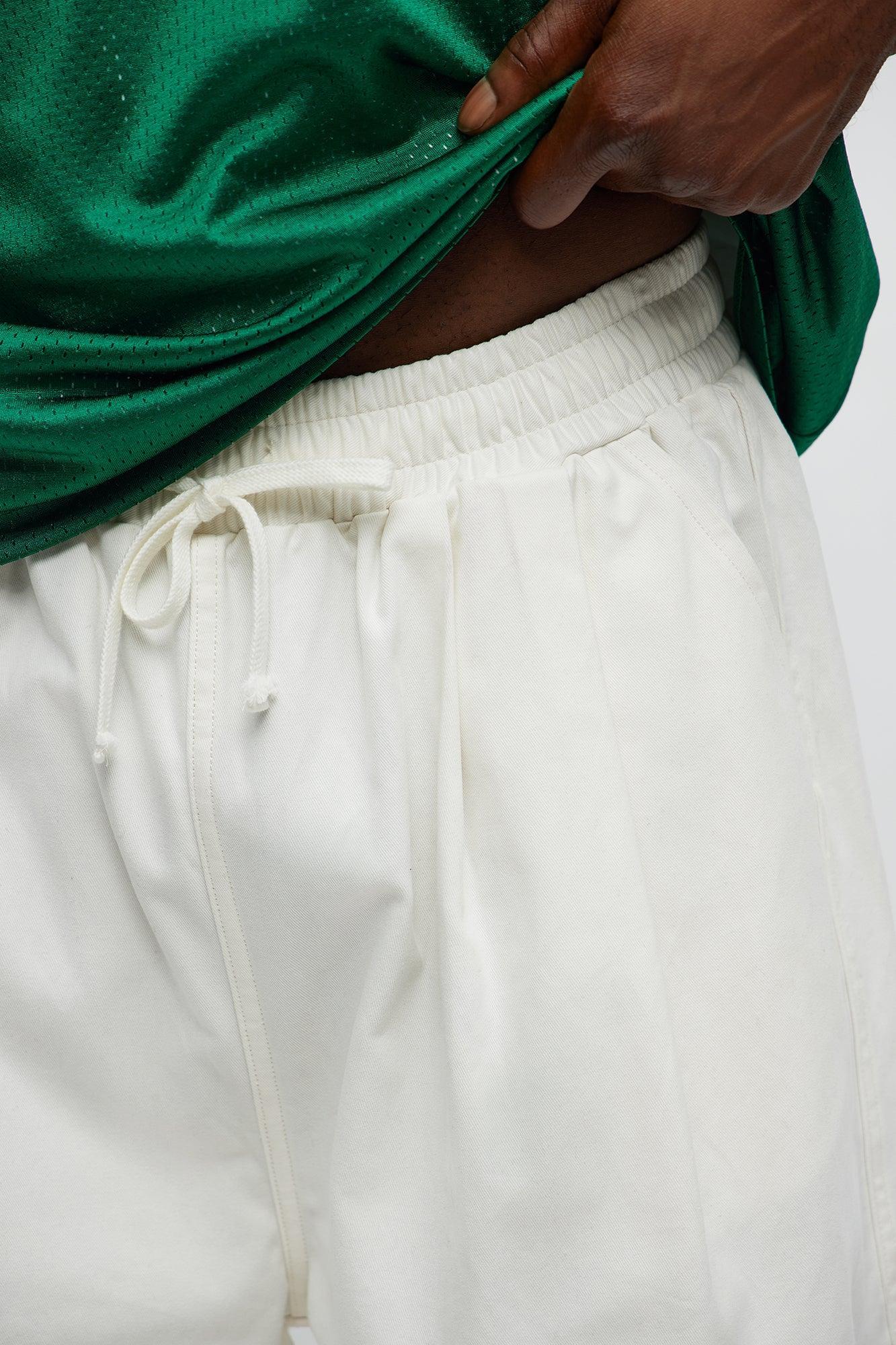 Baggy Damn Right Pants - Off White Product Image