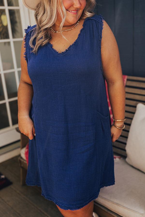 Sandy Coast Shift Dress Curves Product Image