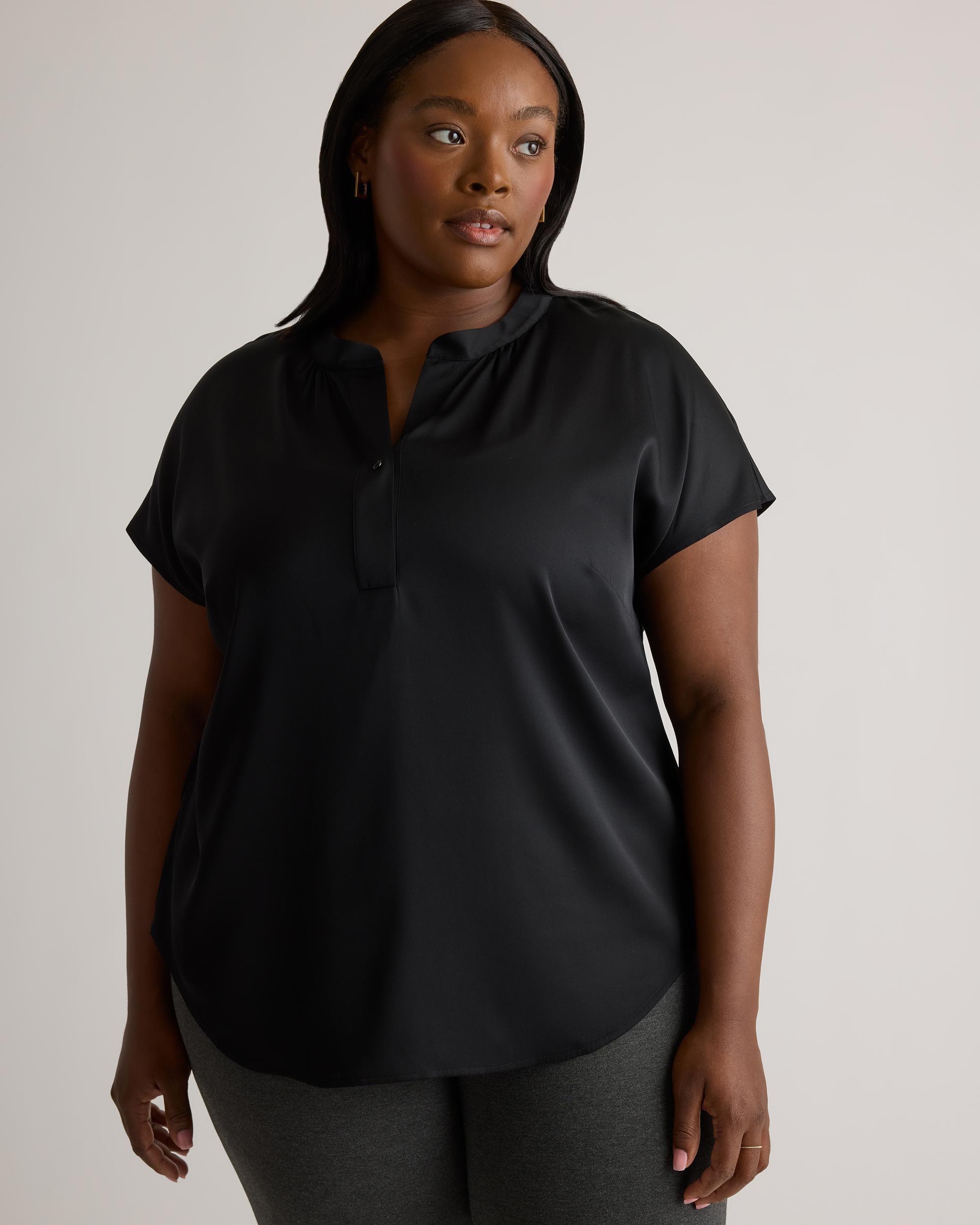 Quince | Women's Washable Stretch Silk Dolman Sleeve Blouse Mulberry Silk Product Image