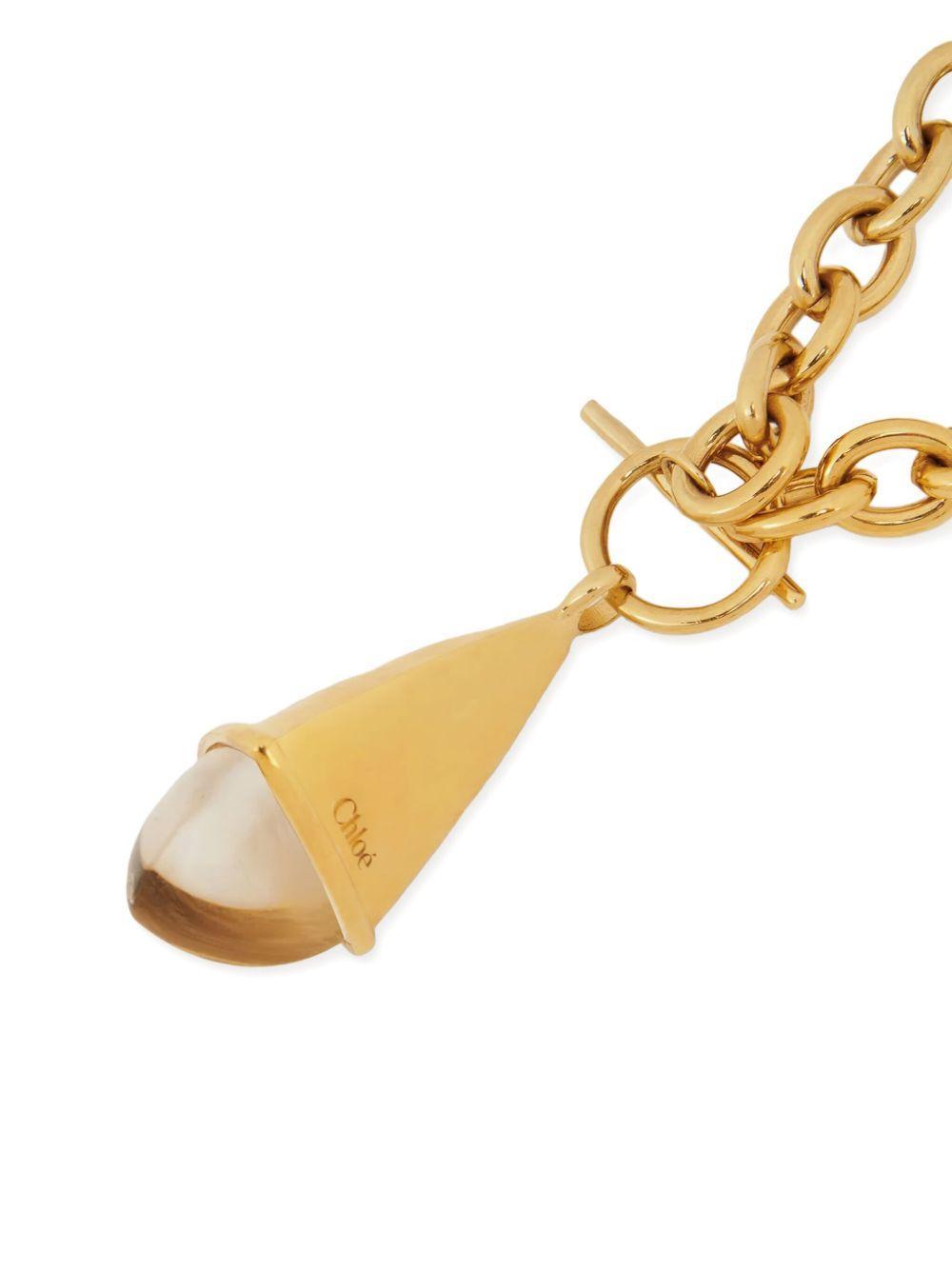 The Chloé Prism T-Bar necklace Product Image