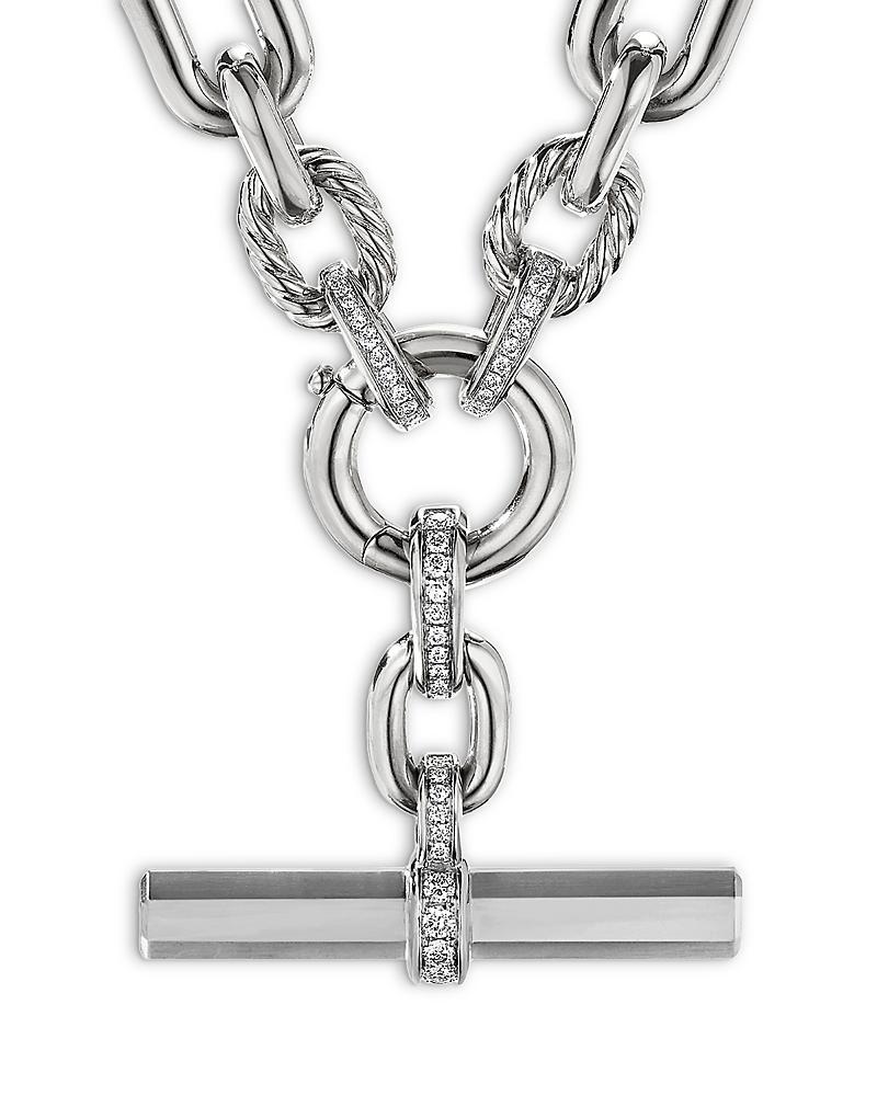 David Yurman Lexington Chain Necklace with Diamonds, 18 Product Image