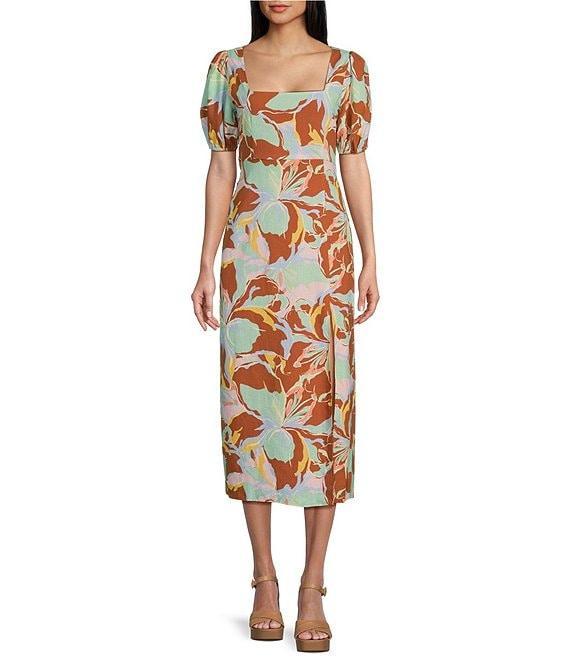 GB Floral Print Midi Dress Product Image
