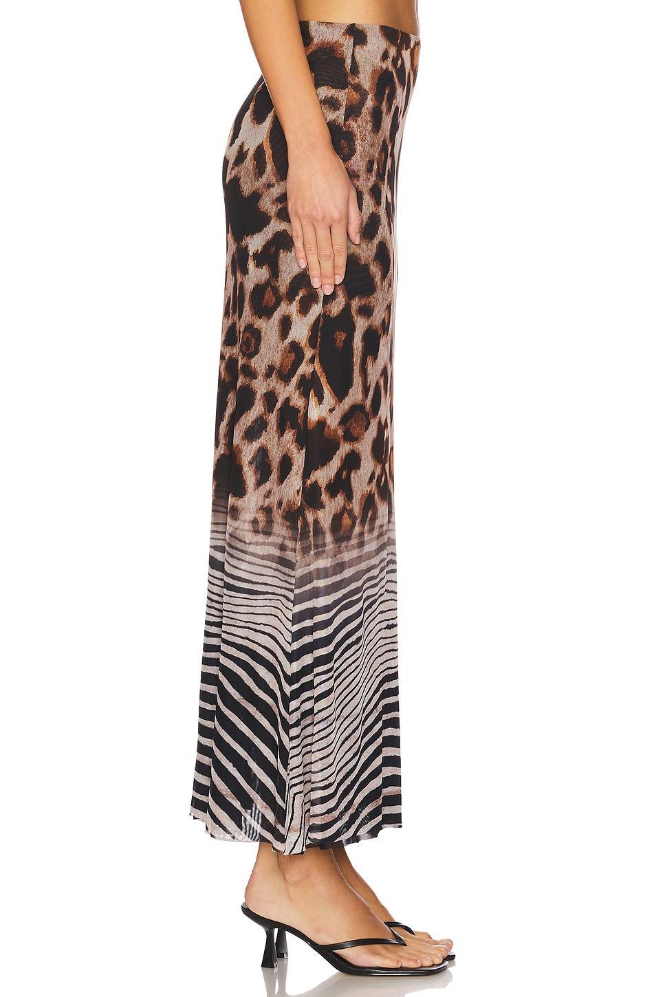 x REVOLVE Brace Maxi Skirt Agua Bendita Product Image