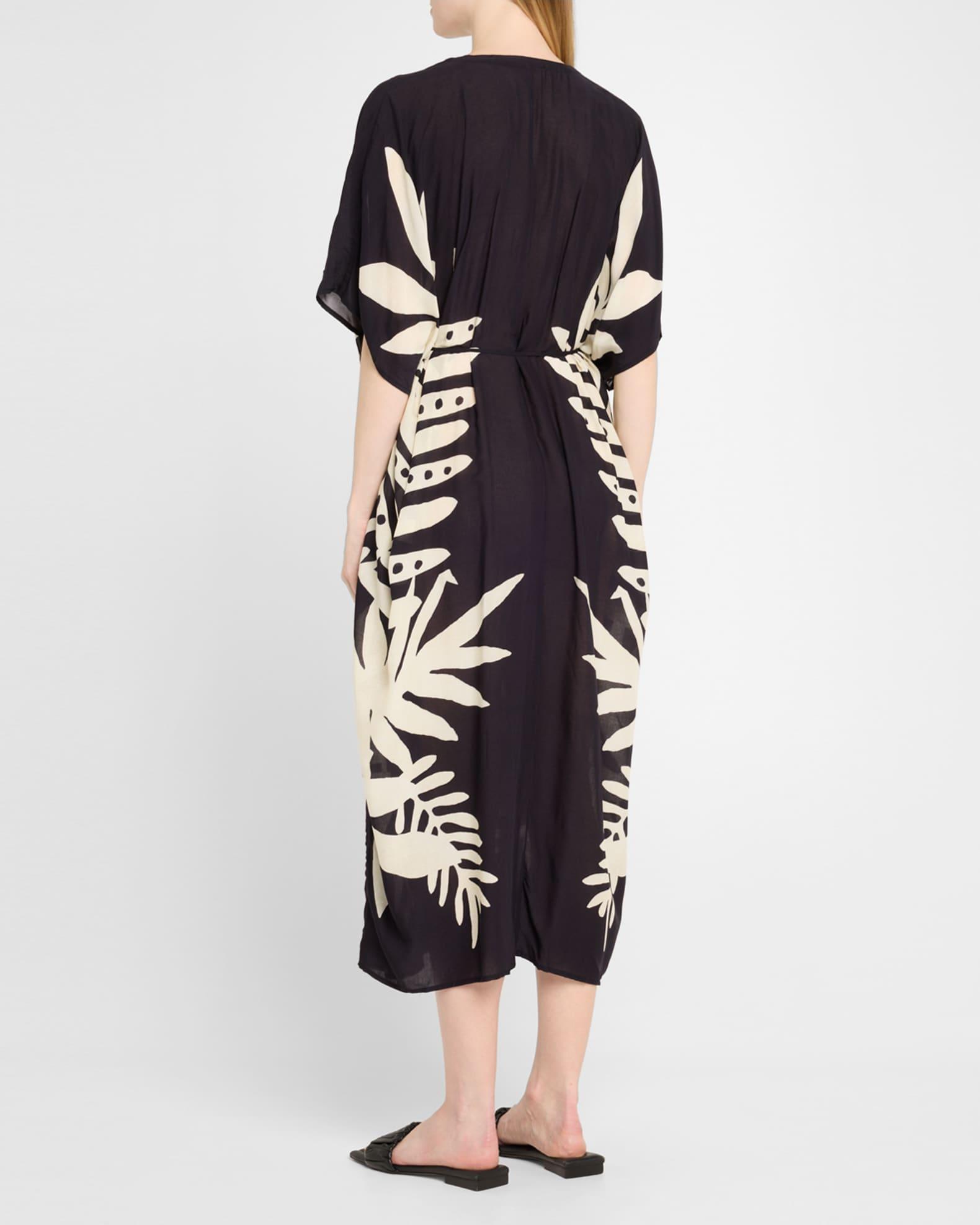 Jungle Frame Kaftan Maxi Dress Product Image