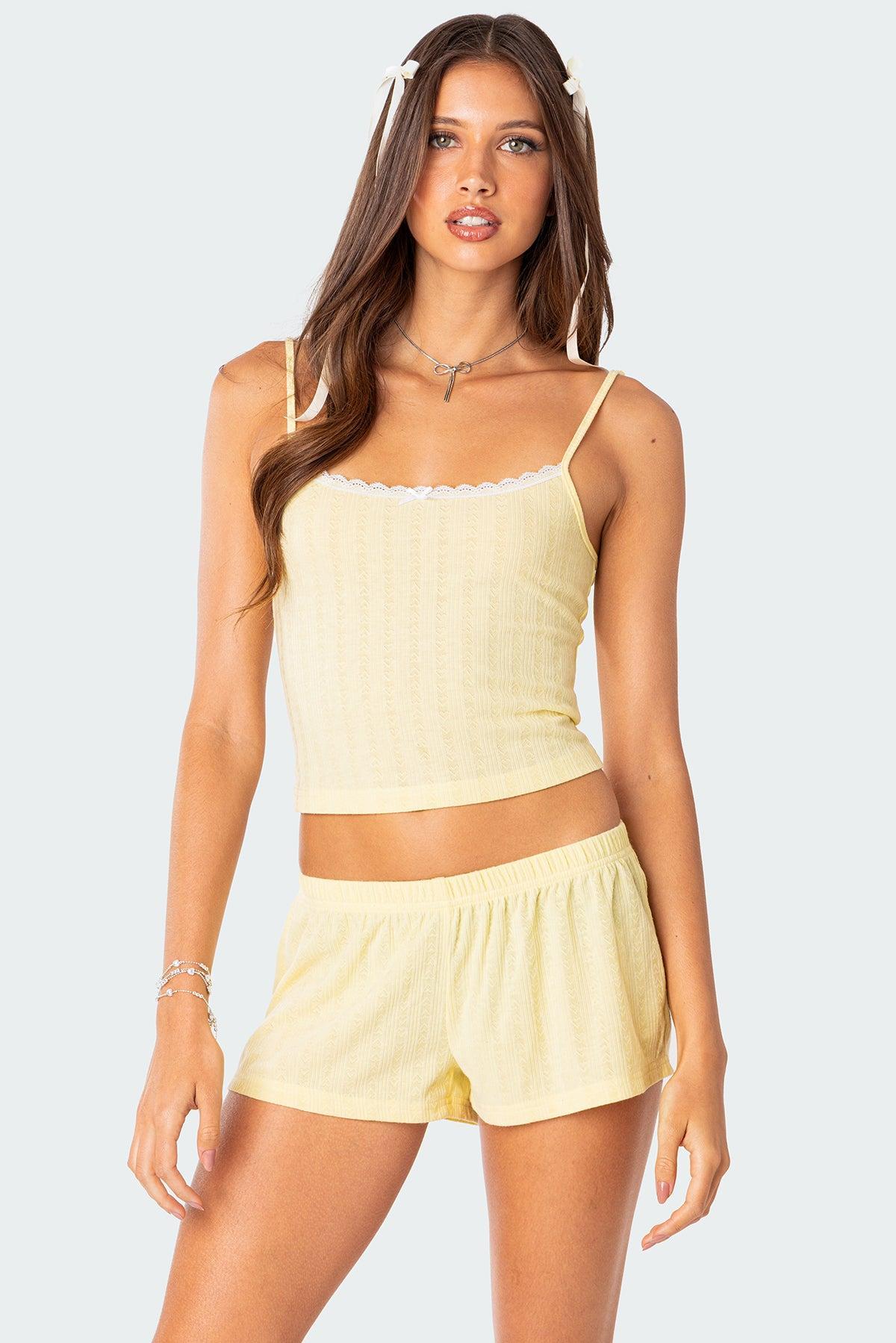 Irene Pointelle Tank Top Product Image