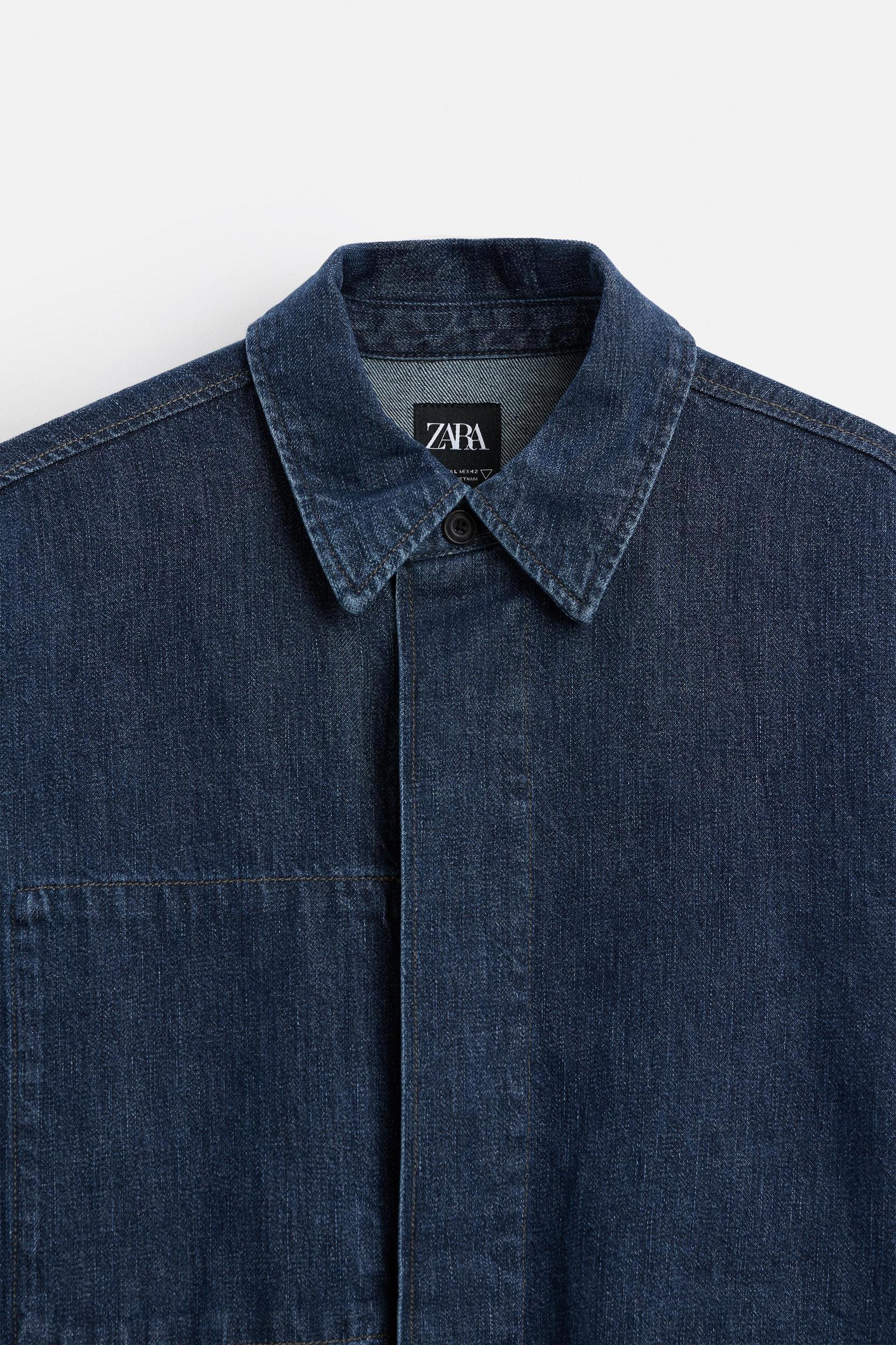 DENIM OVERSHIRT Product Image