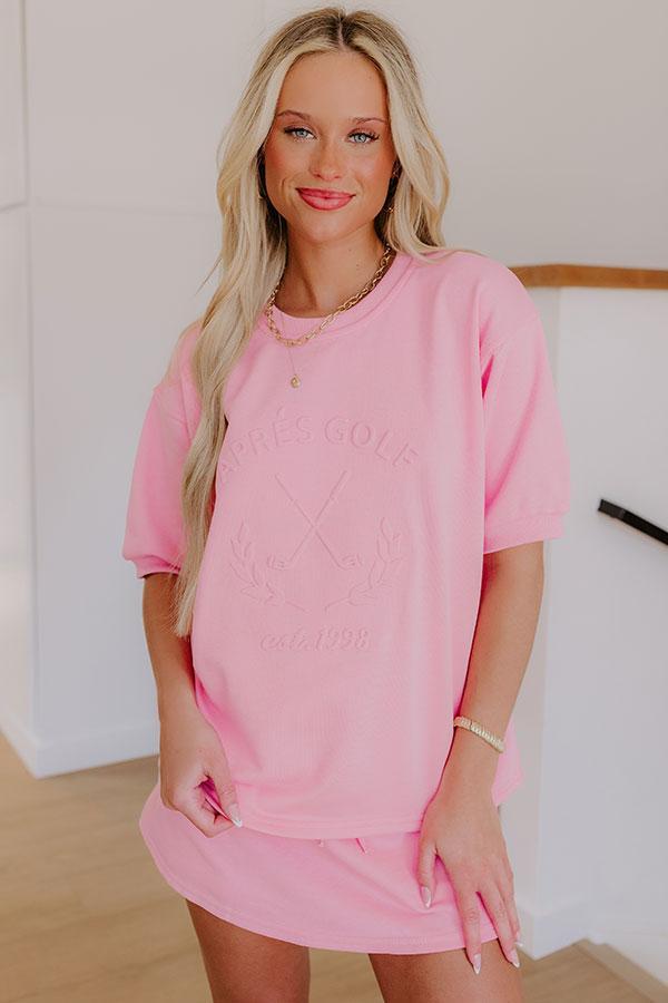 Apres Golf Embossed Top Product Image
