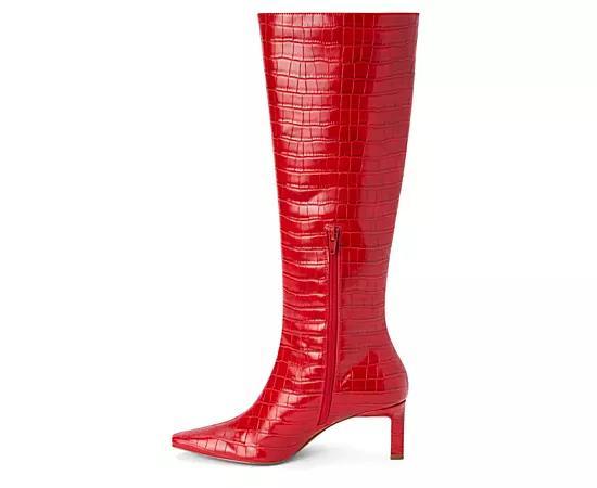 Coconuts by Matisse Robbie Women's Knee-High Boots, Size: 9, Red Croc Product Image