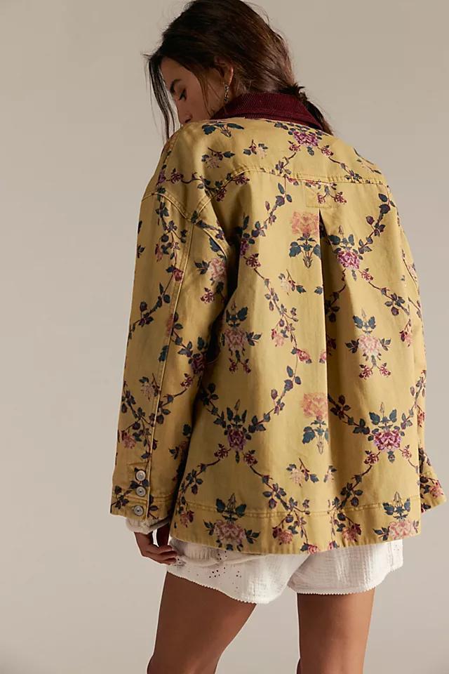 We The Free Printed Denim Barn Coat Product Image