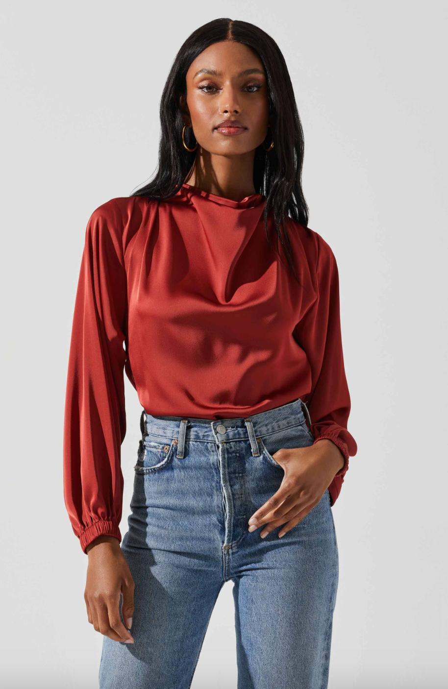 ASTR The Label Veronica Top Product Image
