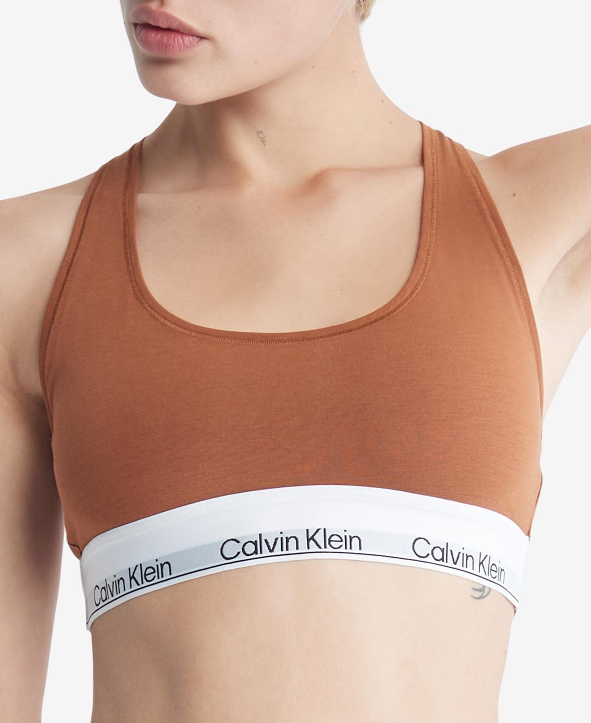 Calvin Klein Modern Cotton Naturals Unlined Bralette QF7044, Womens Product Image