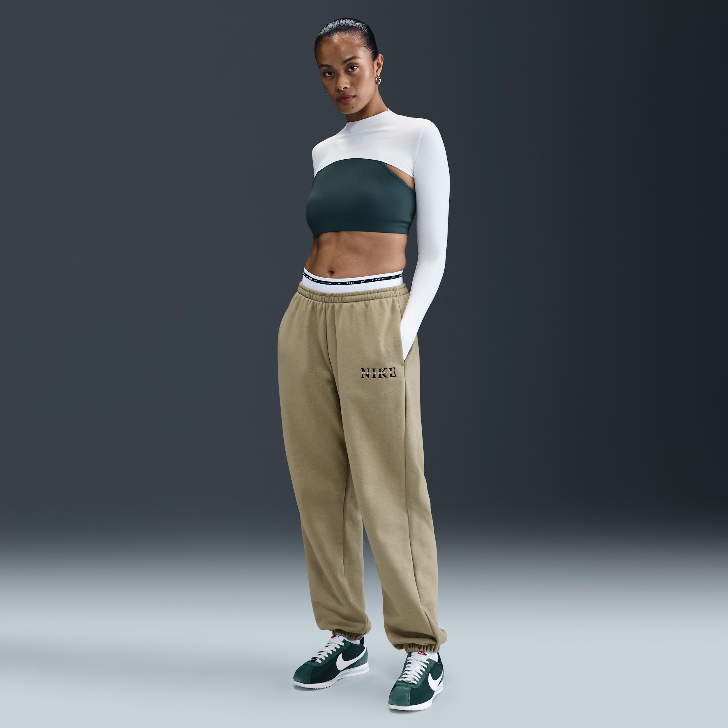 Nike Sportswear Phoenix Fleece Women's High-Waisted Sweatpants Product Image