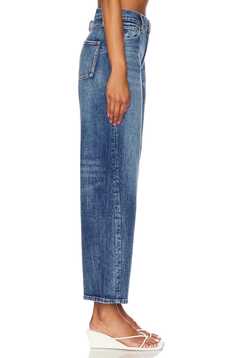 Ernie Cropped Low Rise Buckle Back Baggy Jean Alice + Olivia Product Image