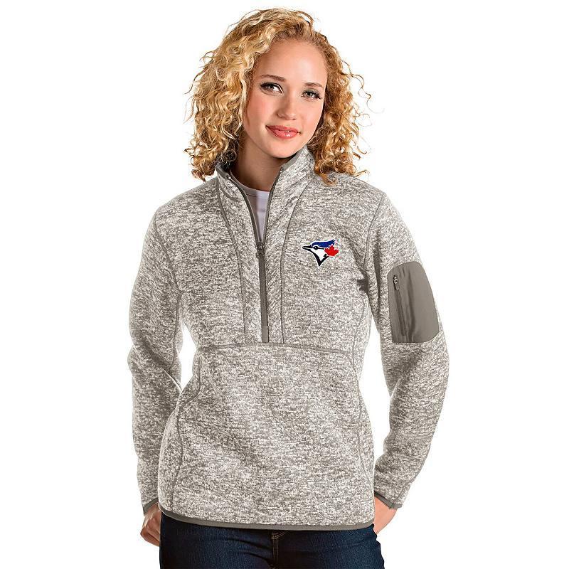 Women's Tampa Bay Rays 1/2 Zip Pullover Sweater, Size: Large, Beige Product Image