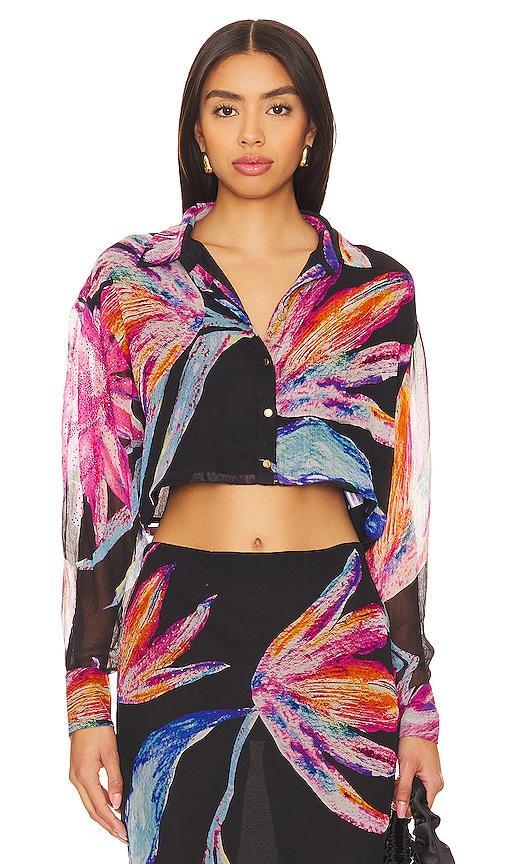 Margo Crop Shirt ROCOCO SAND Product Image