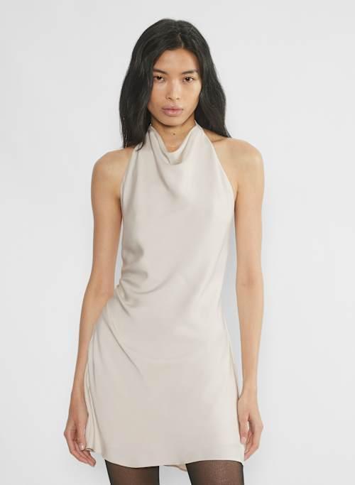 audience satin mini dress Product Image